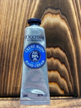 L'OCCITANE Silver Tube with Blue Label Men's Hand Cream